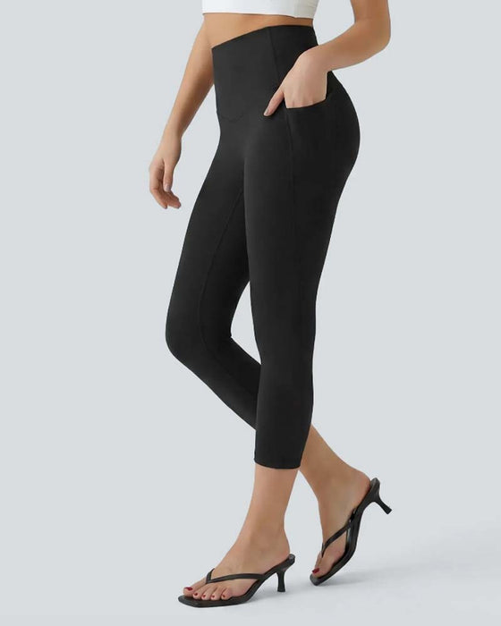 Leggings Høy Midje Sju-Åttendedeler Formende Yoga