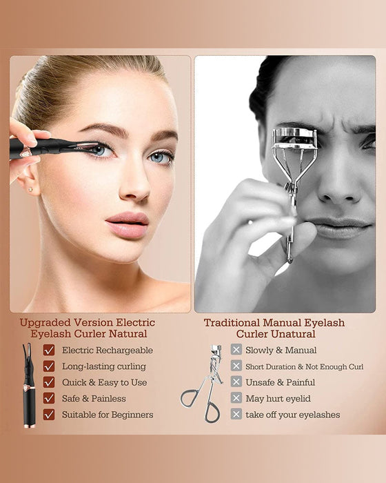 🔥Elektrisk Vippetang For Øyeblikkelig Glam✨ Blunk & Glitr! 👁️