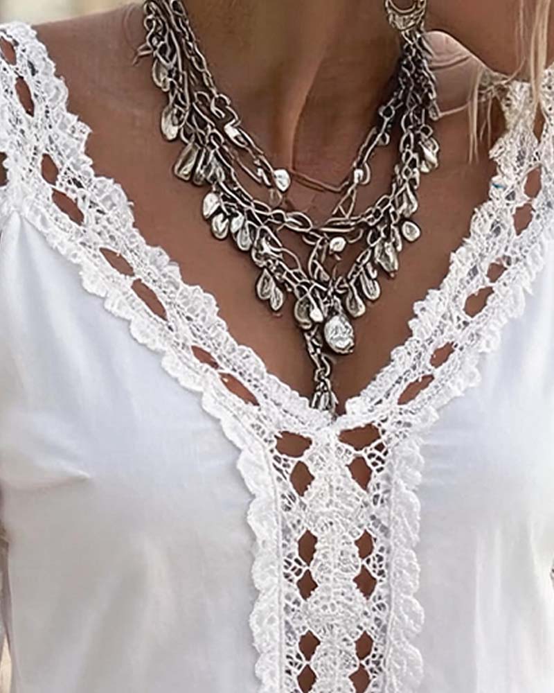 Bluse Off-Skulder Blonde Ruffle