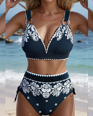 Bikini Trykt Retro
