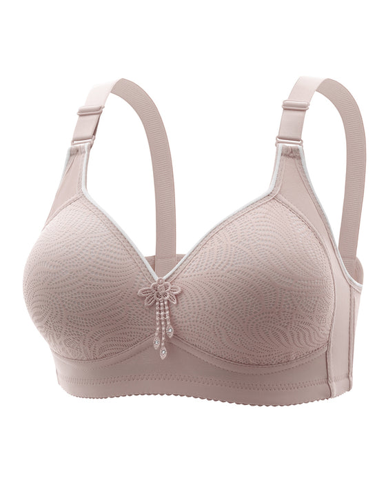 Sexy Blomstrete Bh Uten Bøyle