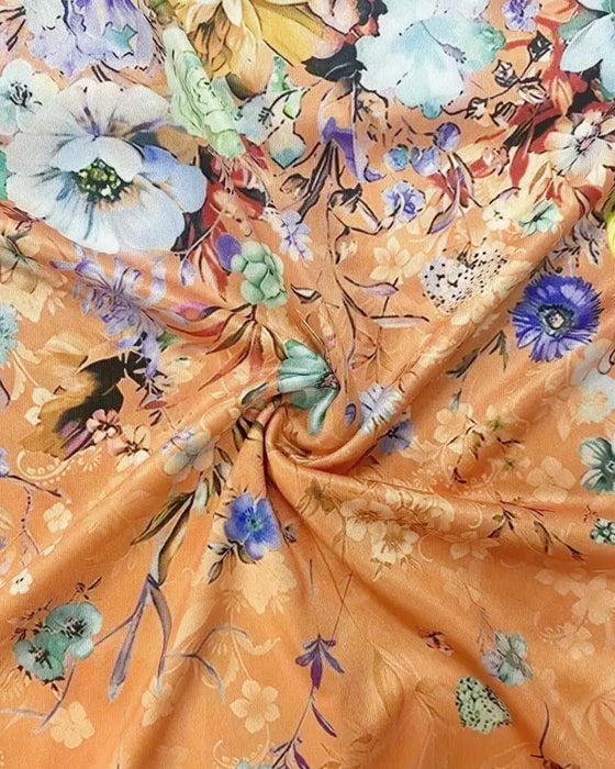 Kjole Trykt Hverdagslig Ermeløs