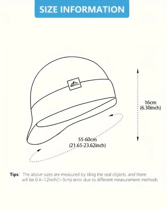 Strikket Utendørs Baseballcaps