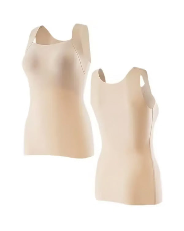 🔥 Tank U-Hals Shapewear Innebygd Bh