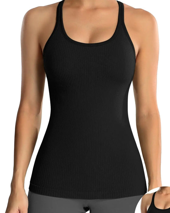 Tanktop Med Innebygd Bh Og Racerback