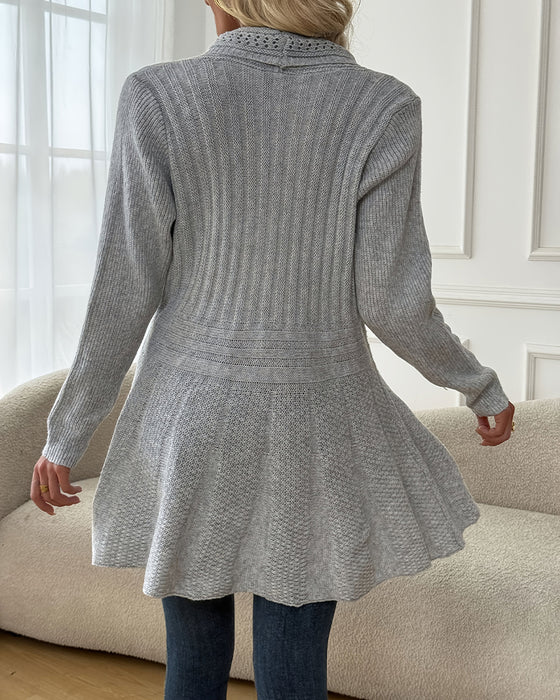 Cardigan Genser Jakke Mellomlang