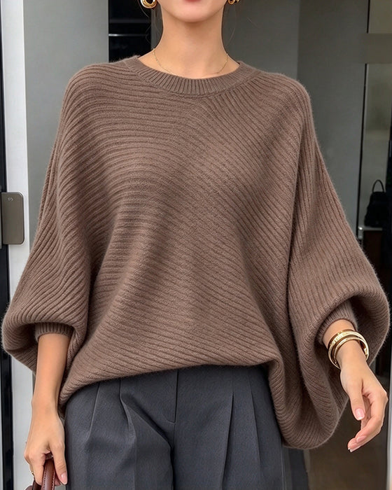 Pullover Stilig Flaggermuserme