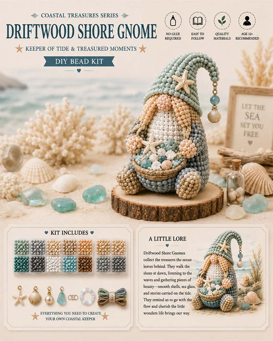 🔥 💕Koselig Nisse Diy Perlekit Samling – Samle Alle 7 Nisser
