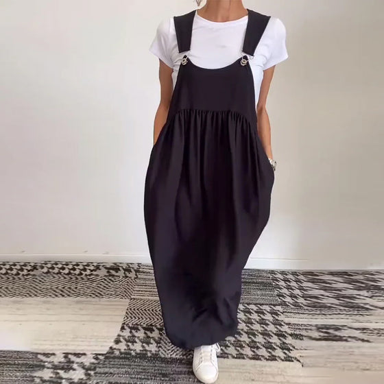 Kjole uformell ensfarget buksesele