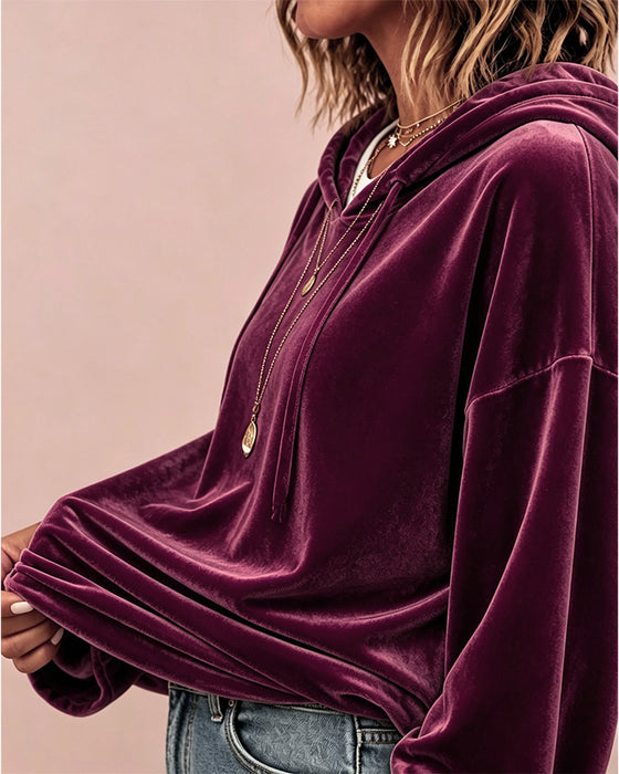 Hoodie Enfarget Langermet