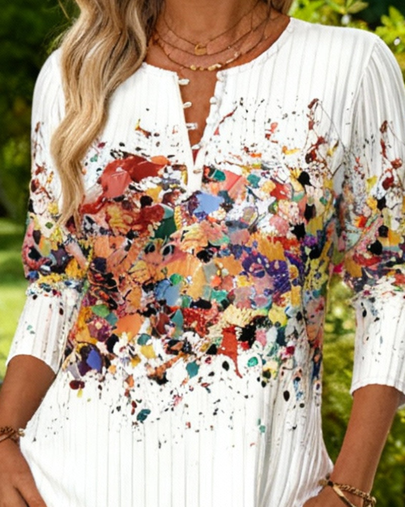 Topp Åpen Knapp Trykk Ribbet