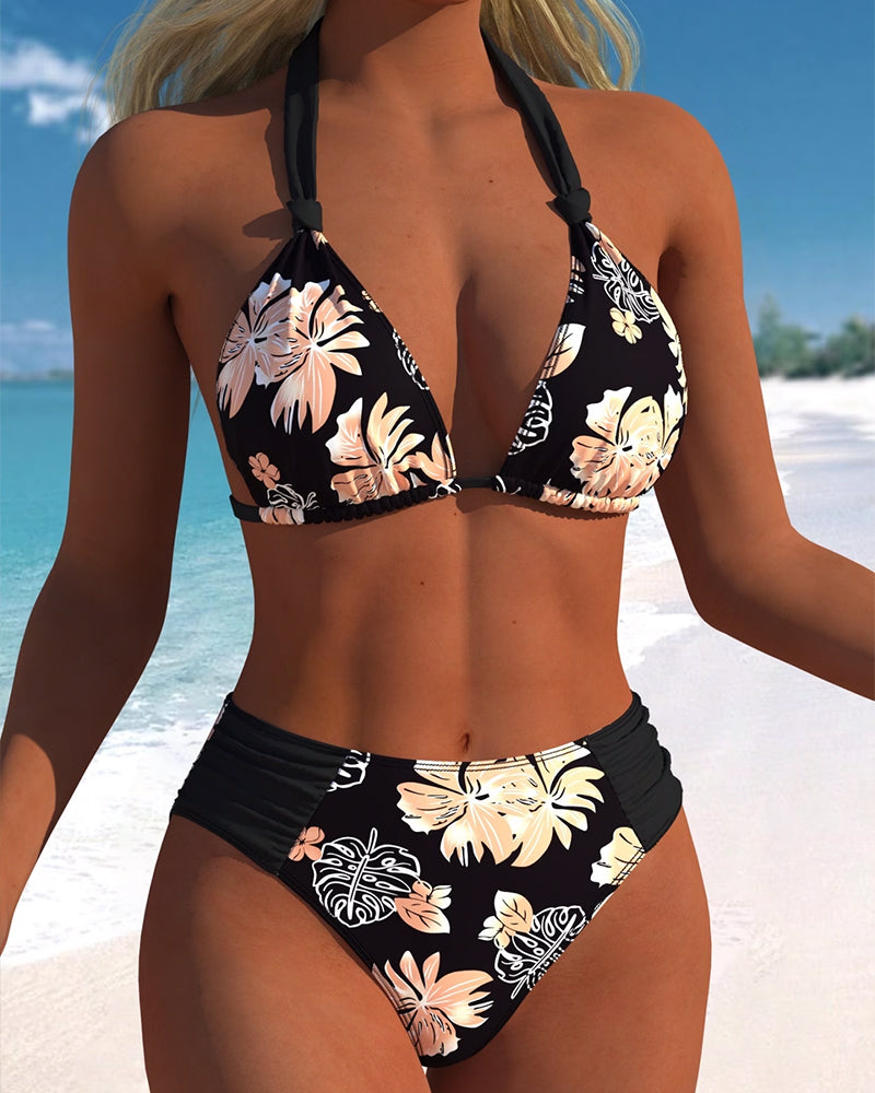 Bikini Sexy Dyp V Todelt