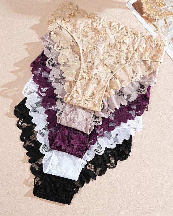 Blonde Halvgjennomsiktige Dame Truser