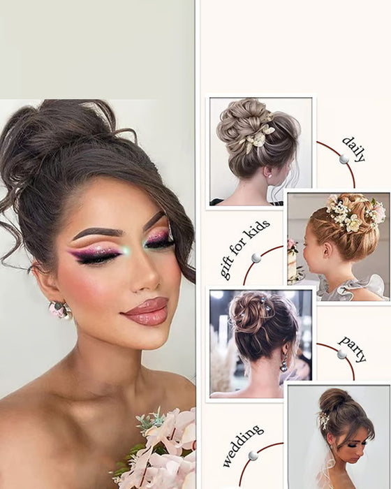 🔥Hårknute-forlengelsesklips✨