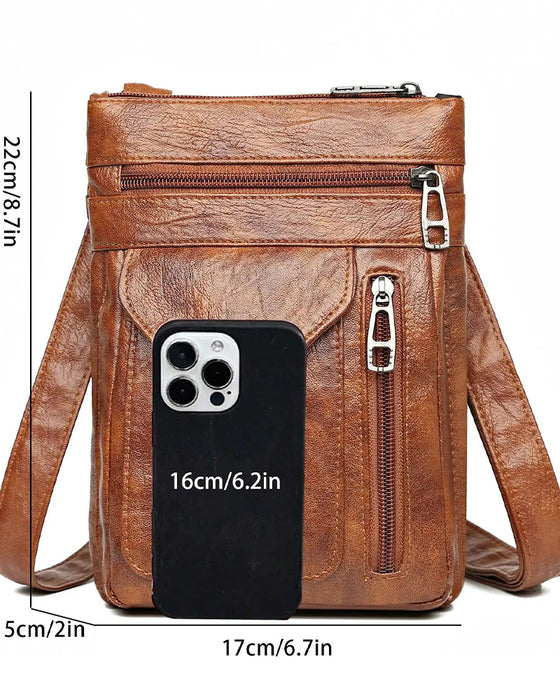 Dame Elegant Vintage Crossbody Skulderveske