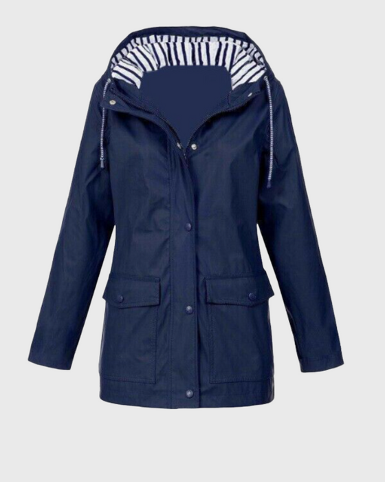 Jacke For Kvinner Med Vattentett Og Vindtett Egenskaper