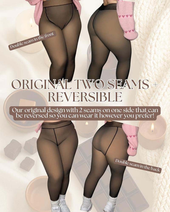 Fôrede Shaping-Leggings Med Én Søm