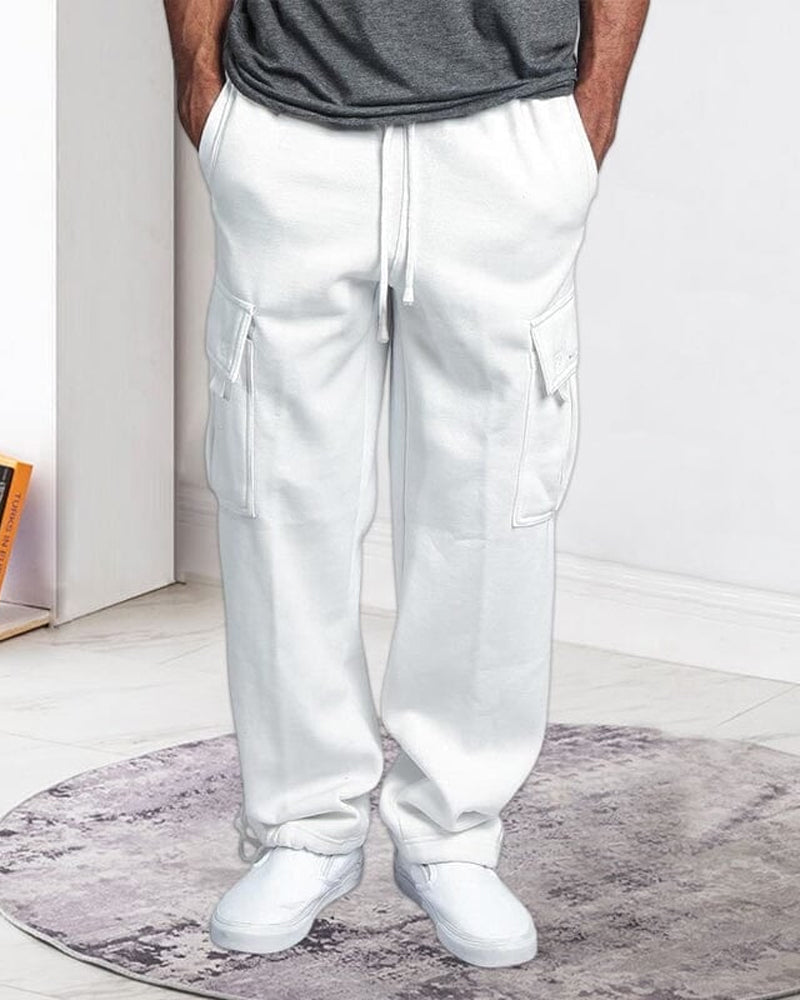 Bukser Herre Rett Cargo Bukse