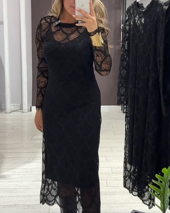 Cover Up & Cami Kjole Sett Knipling