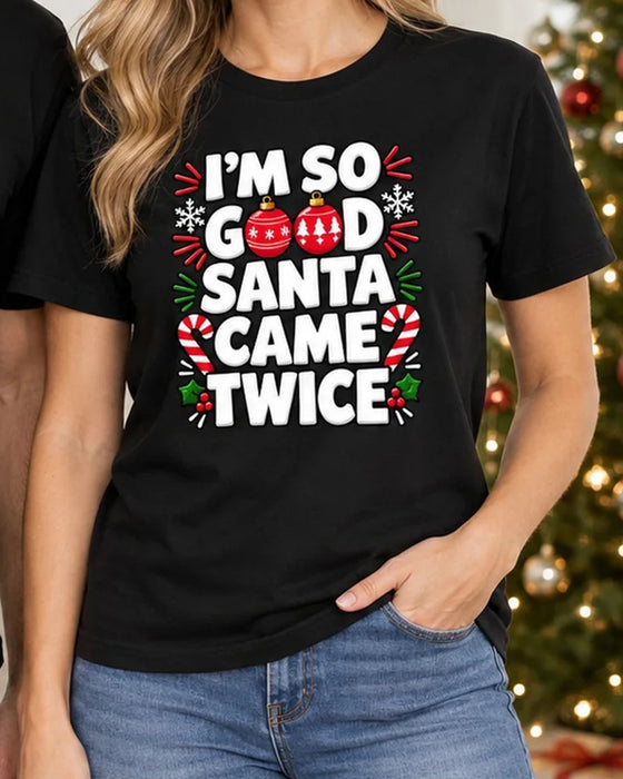 Jeg Er Nisse Jul Par Grafisk T-Shirt