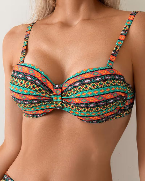 Bikini Diamanttrykk Splitt