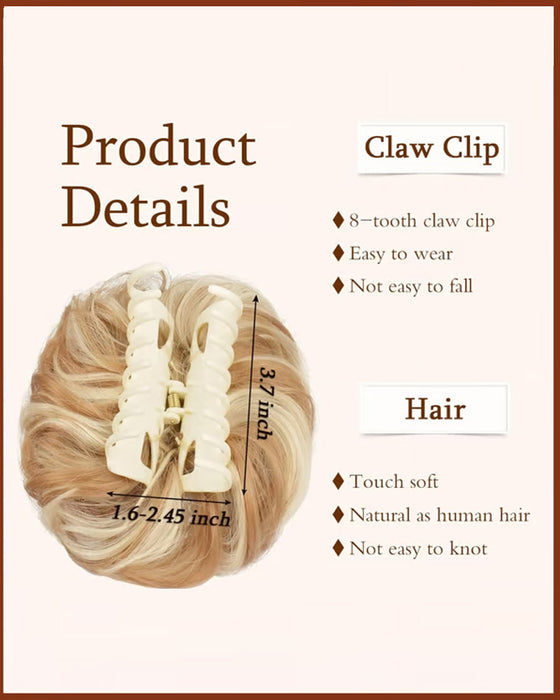 🔥Hårknute-forlengelsesklips✨