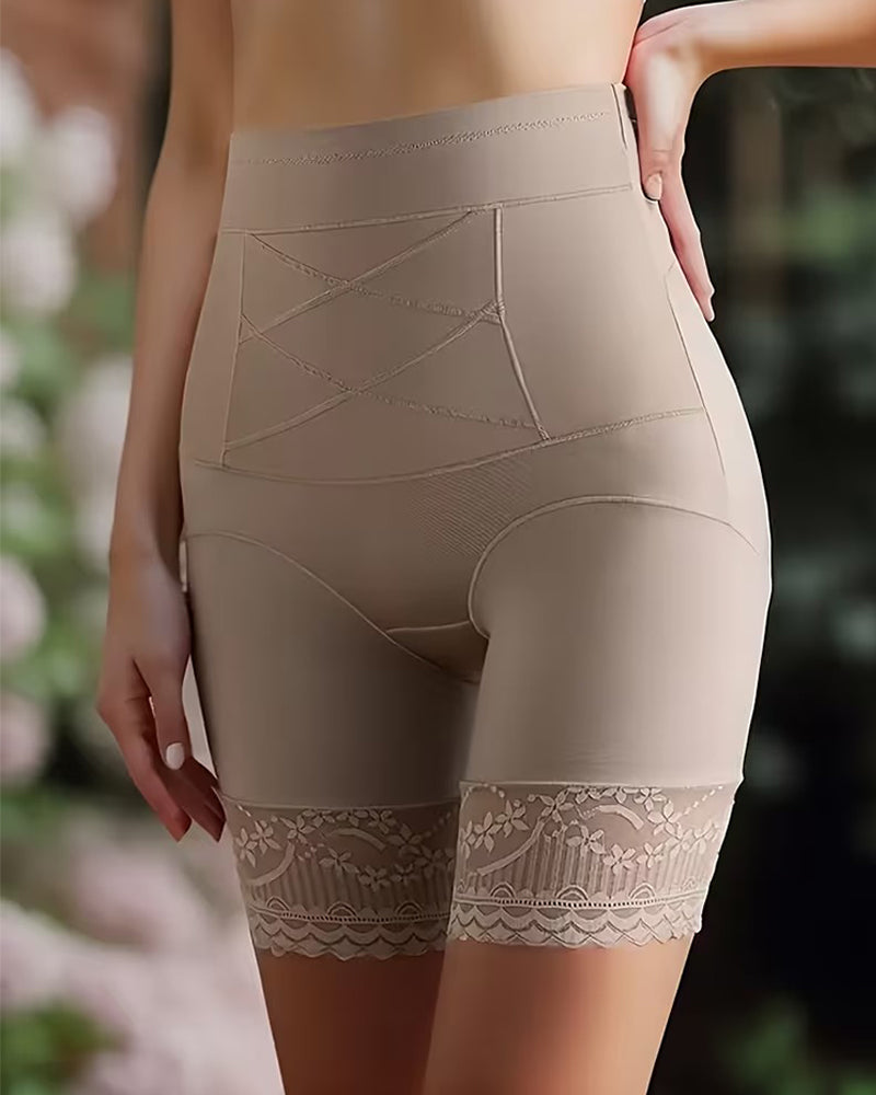 Shapewear Stilig Høy Midje Magekontroll