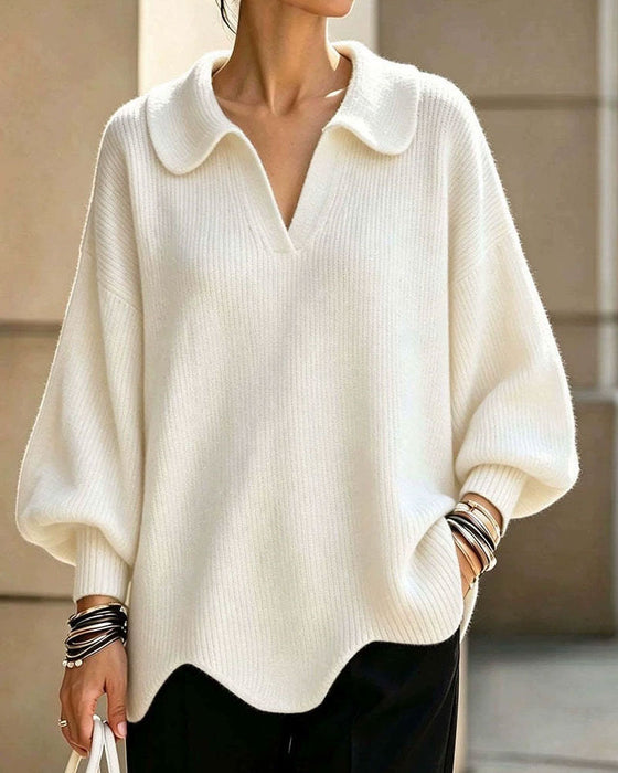 Pullover Enfarget Revers