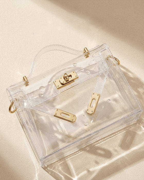Veske Dame Transparent Gelé