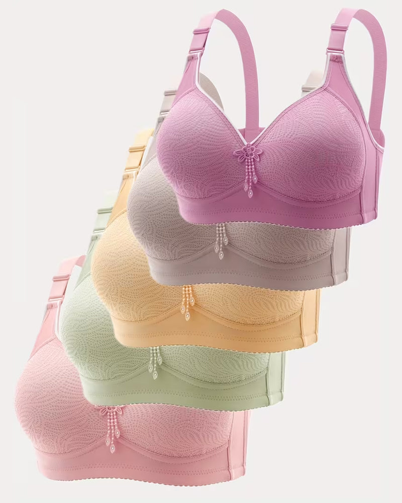 Sexy Blomstrete Bh Uten Bøyle