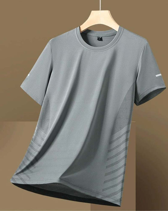 T-Shirt Side Stripe Herre Is Silke