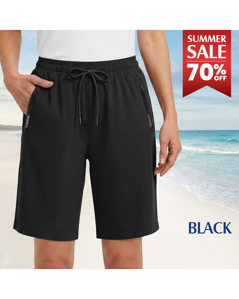 Shorts Elastisk Midje Snor Rasktørkende