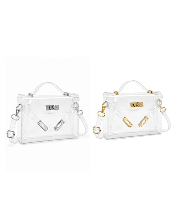 Veske Dame Transparent Gelé