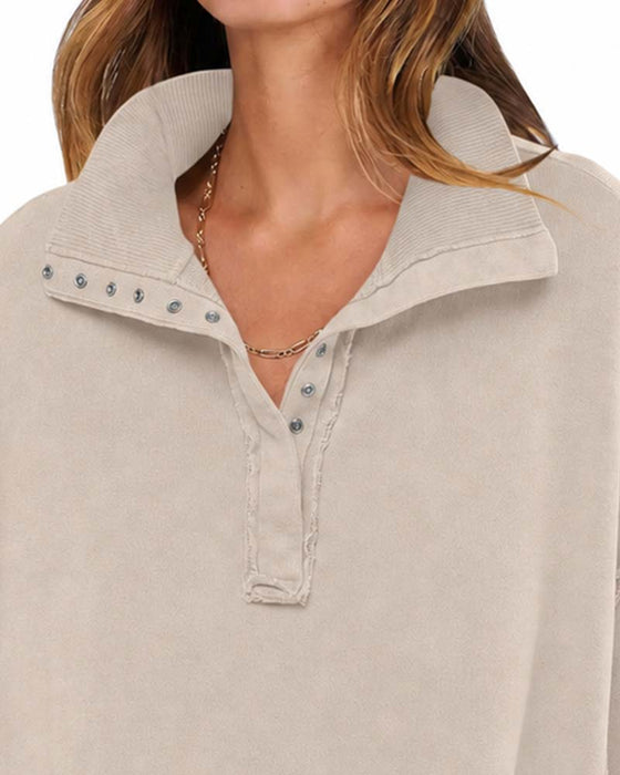 Sweatshirt Enfarget Langermet