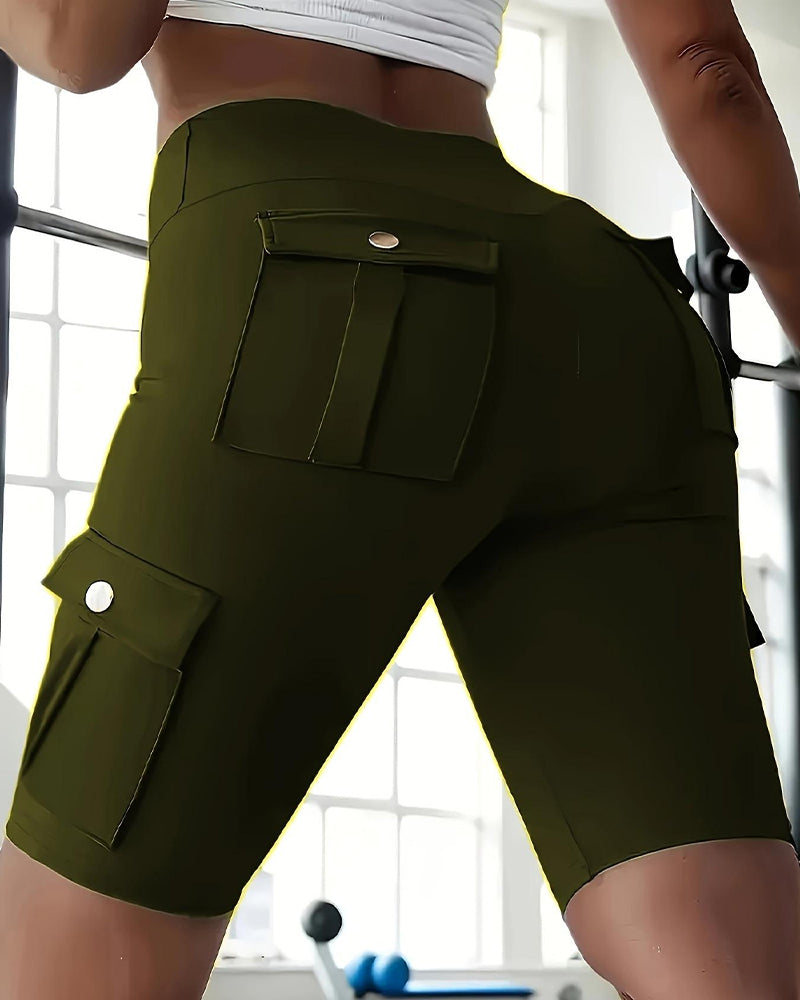 Leggings Enkeltspenne Ensfarget Yoga