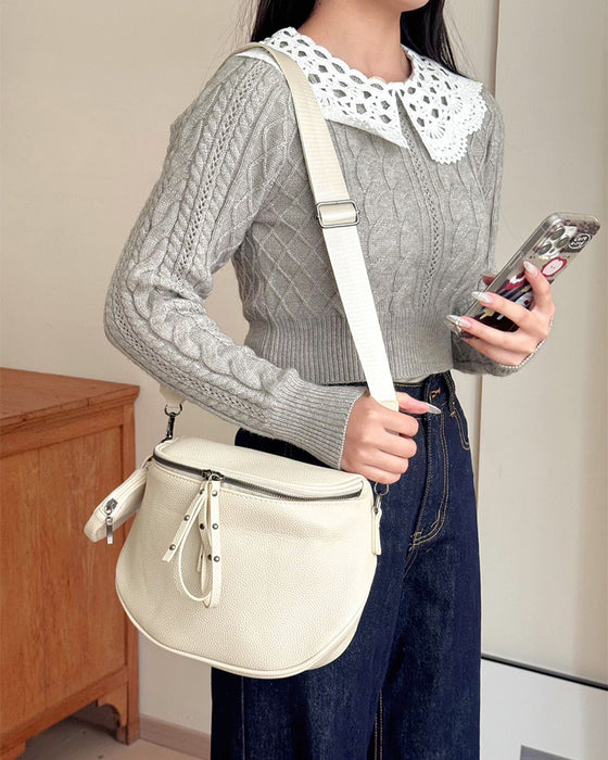 ✨Vesker 2026 NY ANKOMST👜 Stor Belteveske Crossbody Sling
