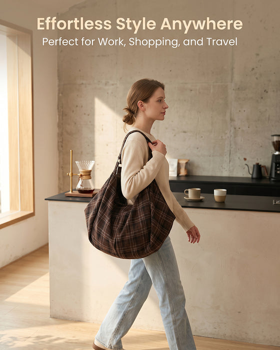 Veske Casual Stor Kapasitet Kryssband Tote