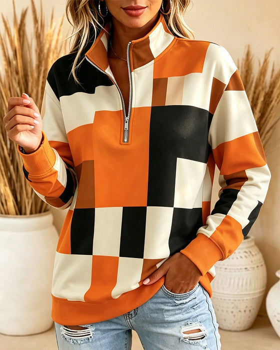 Sweatshirt Langermet Ståkrage