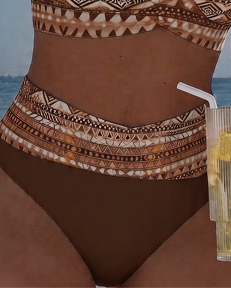 Bikini Geometrisk Todelt
