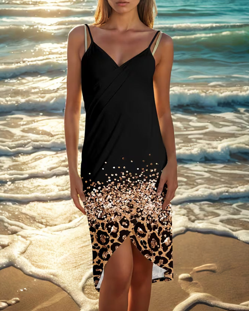 Dress Spagettiband Seksi Strand