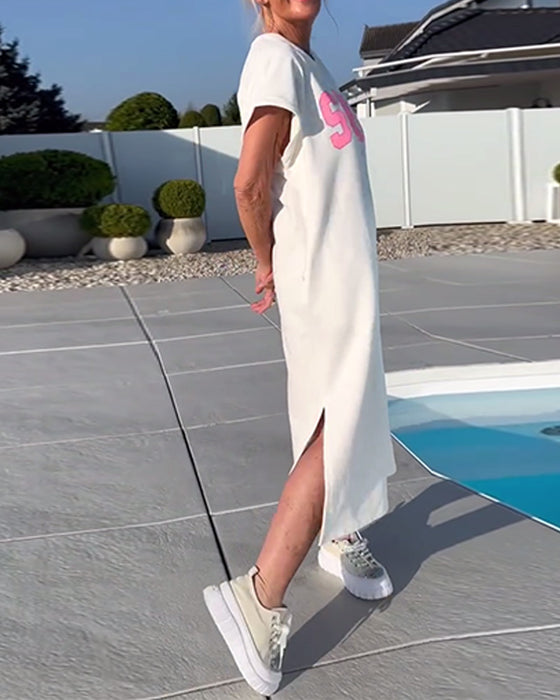 Kjole Mote Løs Splitt