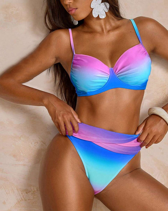 Bikini Gradient Push-Up Bh Sexy