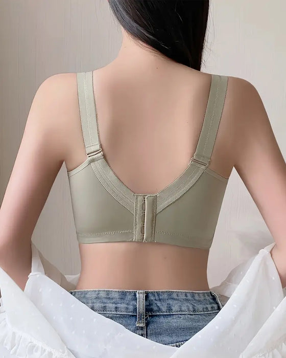 BH Elegant Full Dekning Bøye Kontrast Blonder Push Up