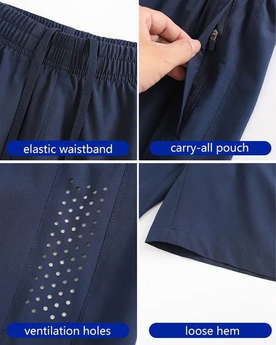 Shorts Lomme Snøre Atletisk Casual