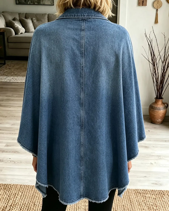 Frakk Jakkeslag Glidelås Fryns Denim