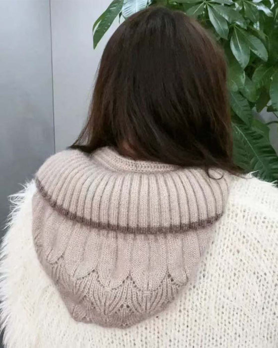 Dame Vindtett Hatt Med Ørebeskyttelse