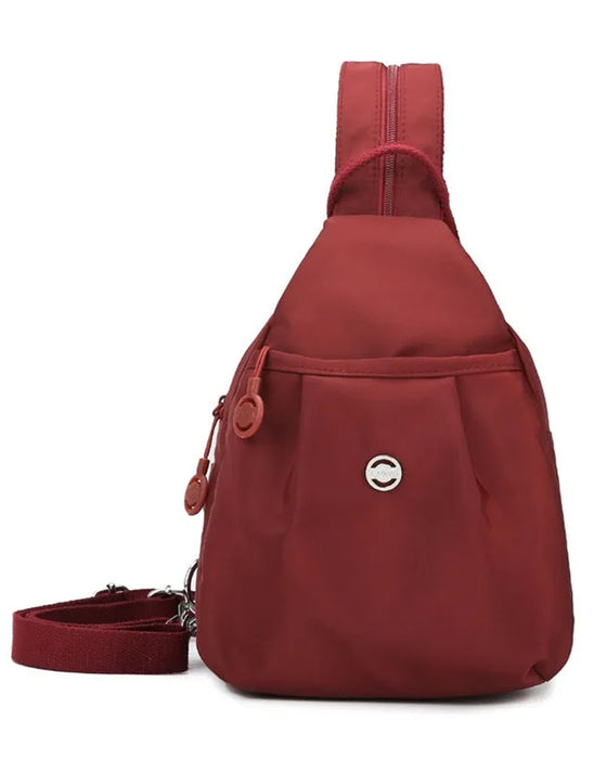 Bag Flere Lommer Konvertibel Ryggsekk & Crossbody