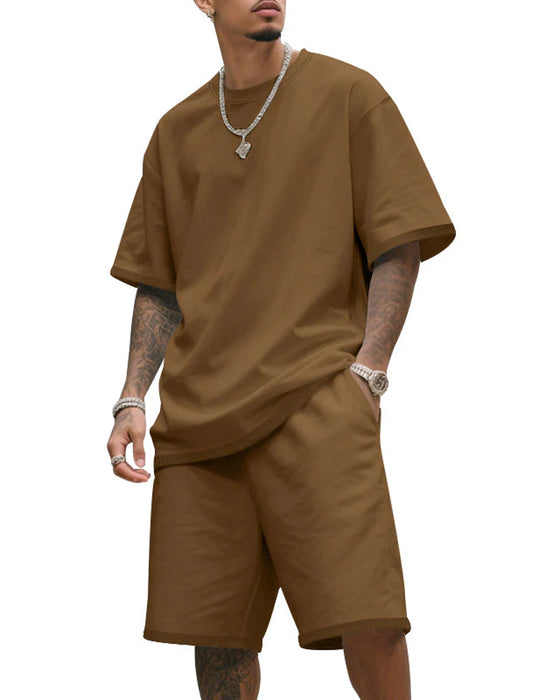 Sett Kort Erme Shorts To Del