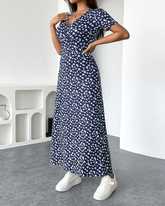 Kjole Sexy Elegant Mønstret