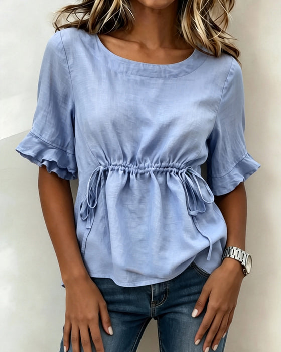 Bluse Rysj Knyteliv